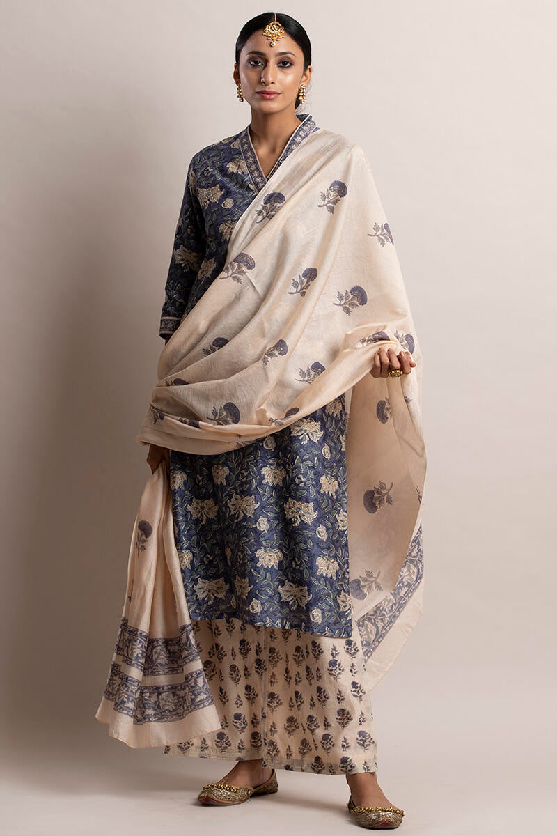 Gul Bano Mehtab Chanderi Dupatta