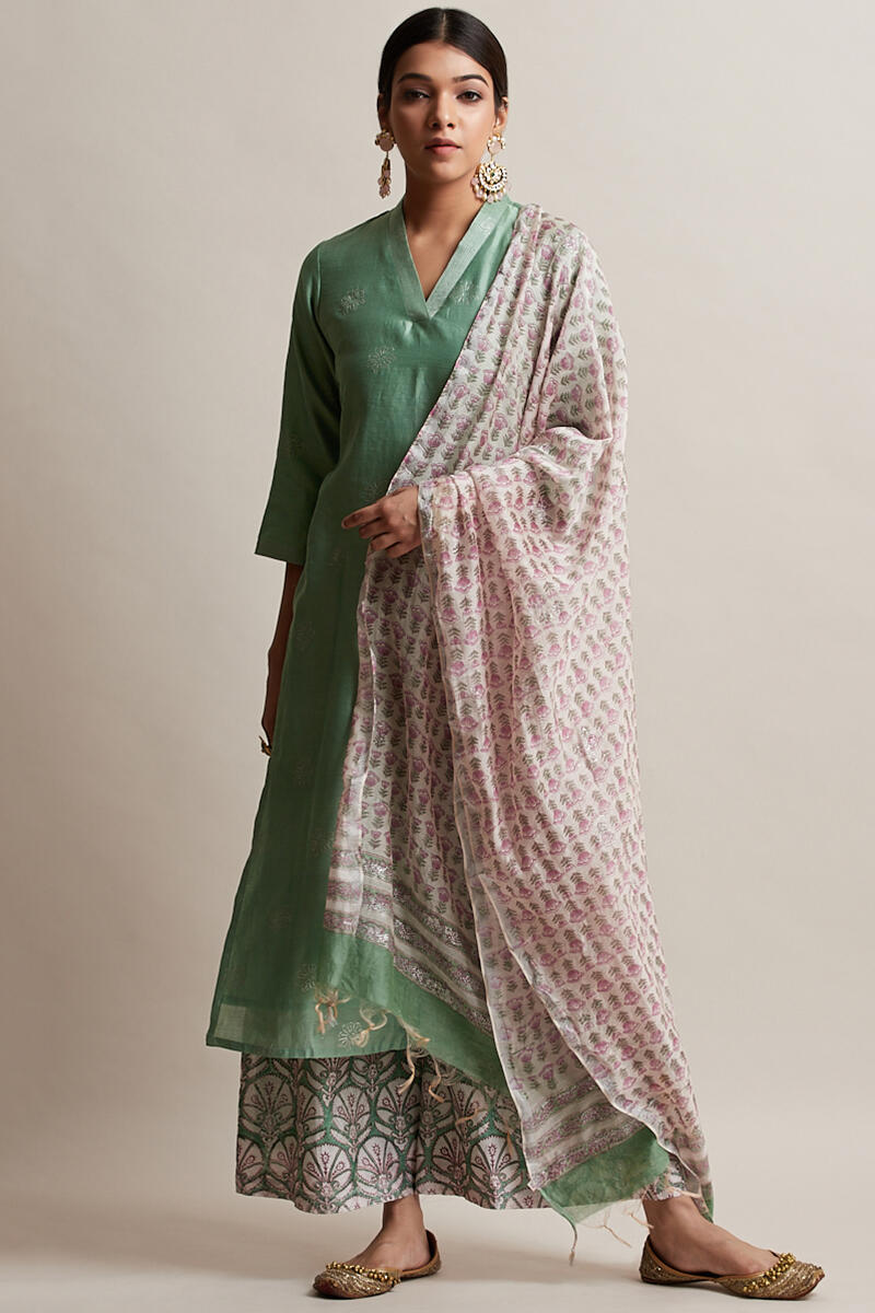 Gul Bano Mira Chanderi Dupatta