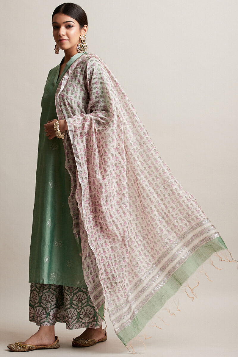 Gul Bano Mira Chanderi Dupatta