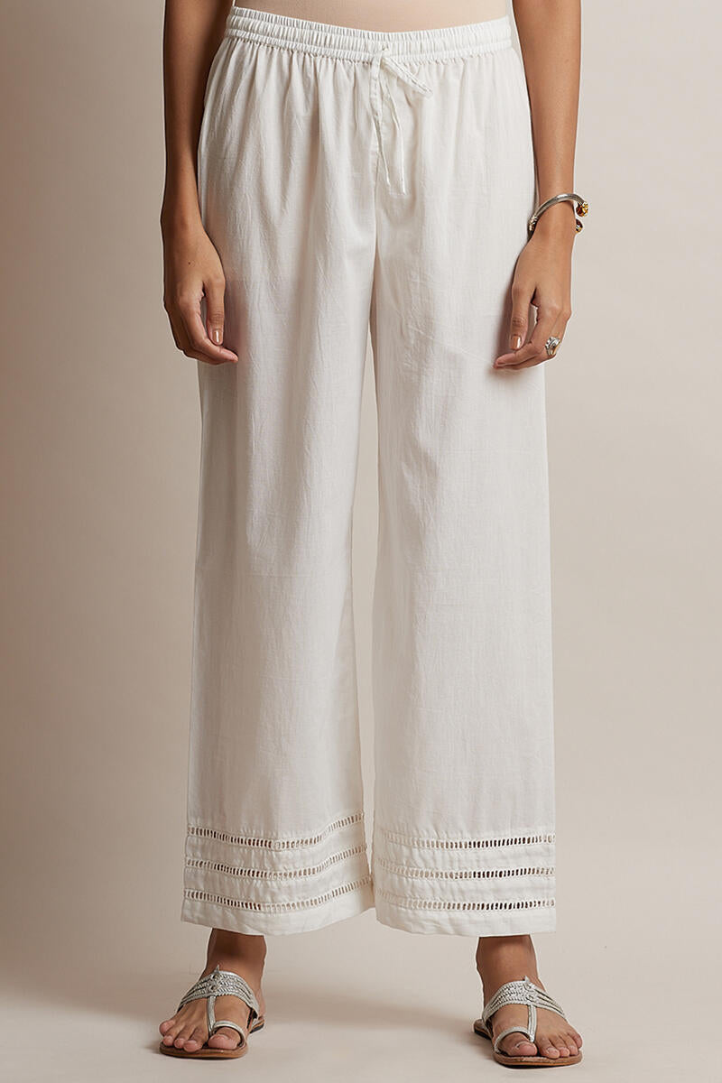 Roza Off-White Lace Farsi