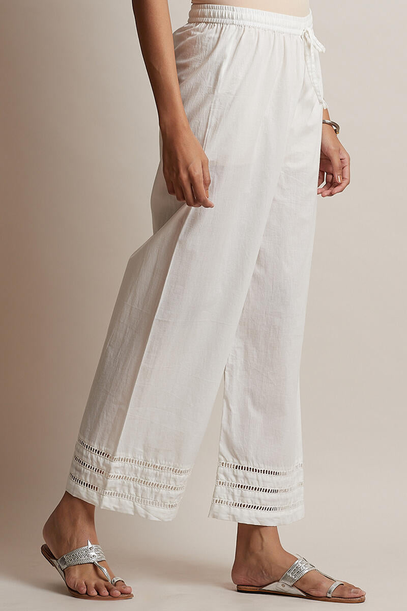 Roza Off-White Lace Farsi
