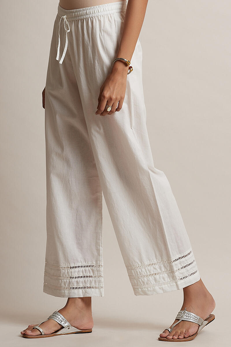 Roza Off-White Lace Farsi