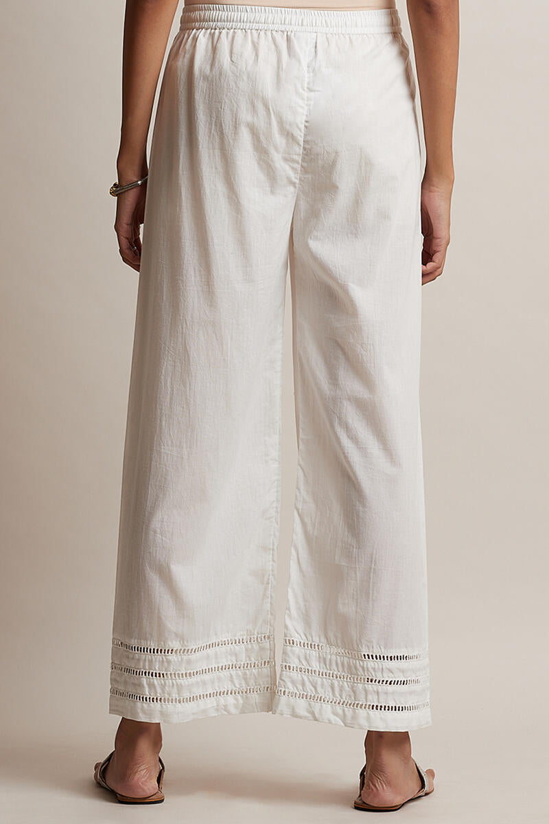 Roza Off-White Lace Farsi