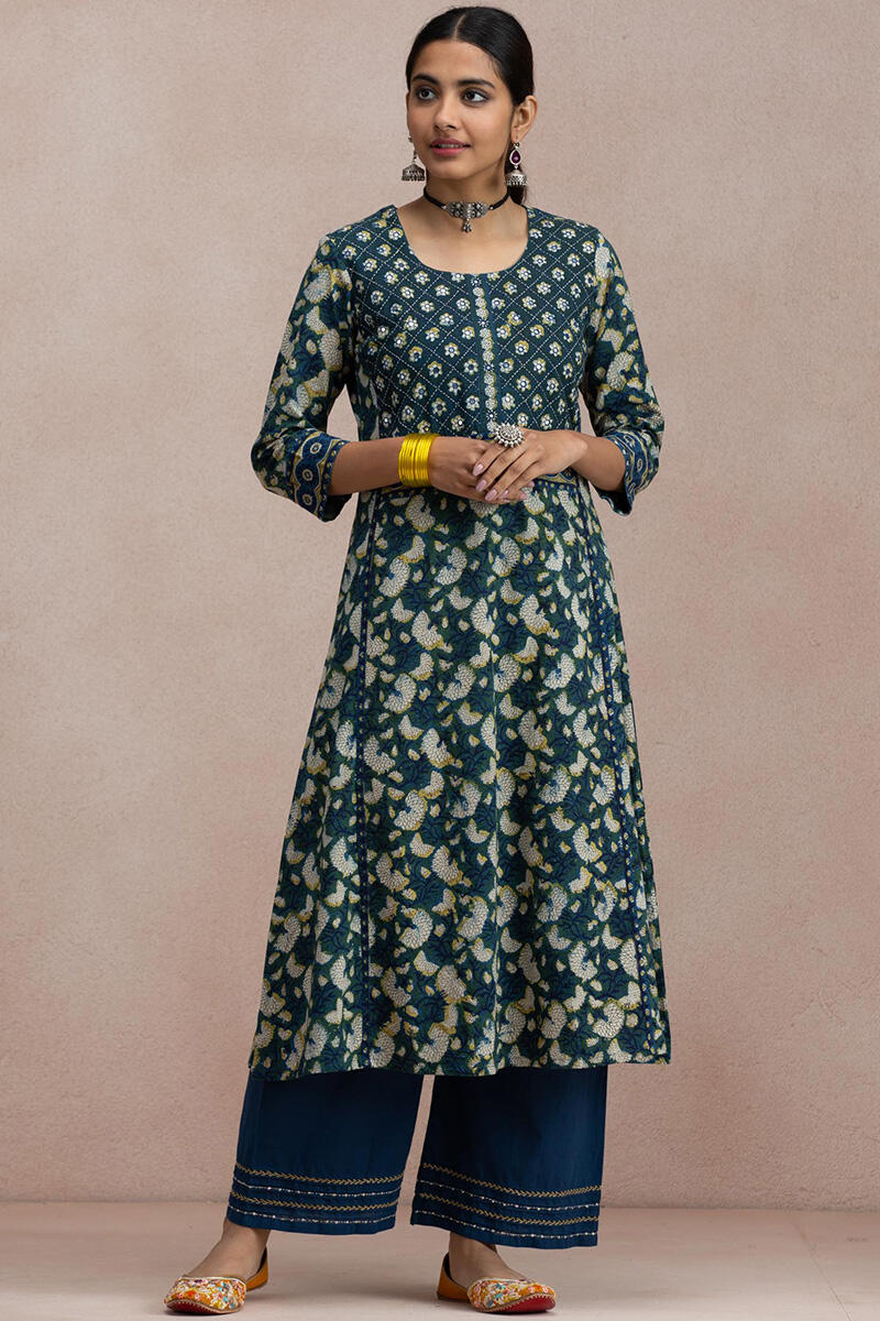 Rehnuma Sarai Bagru Kurta