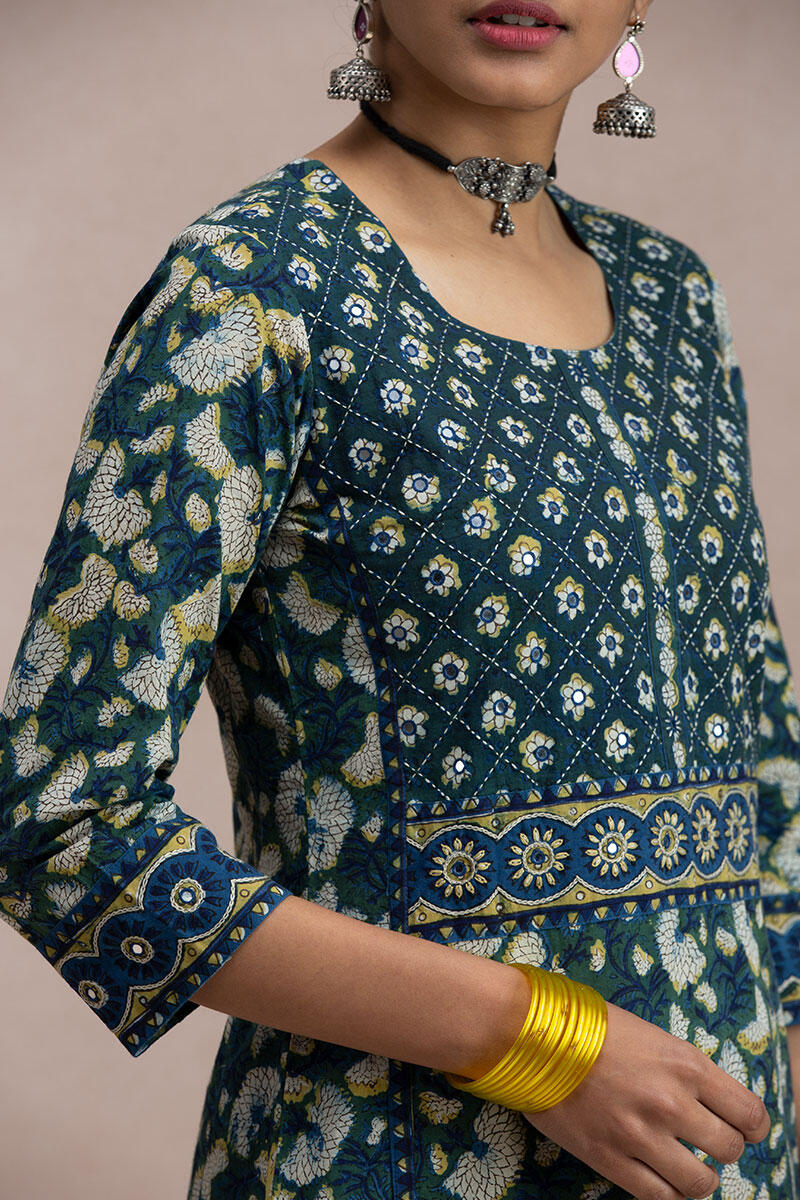 Rehnuma Sarai Bagru Kurta
