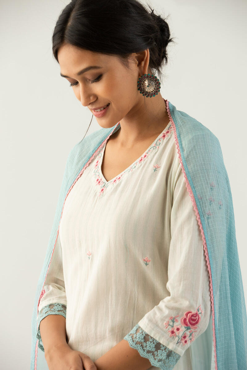 Gulbarg Rumaisa Kota Dupatta