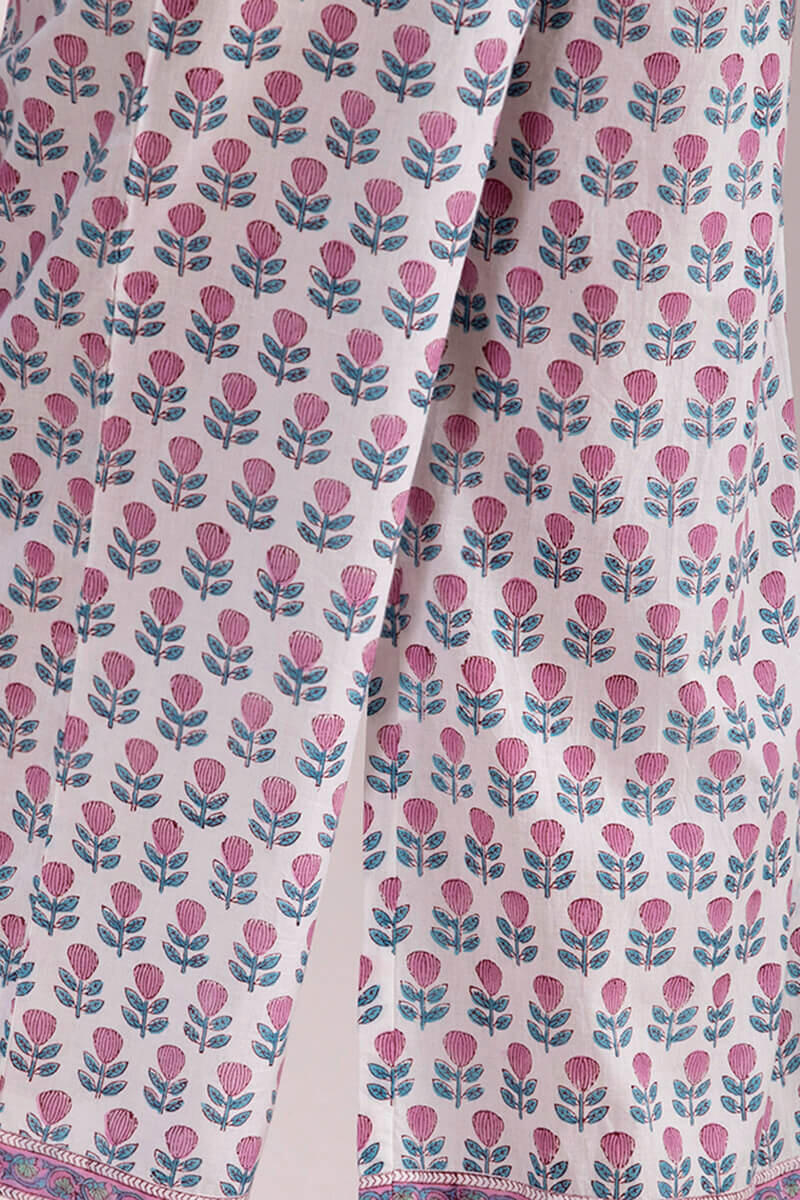 Roz Meher Ferozah Block Printed Farsi