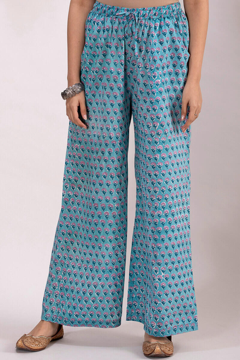 Roz Meher Faizah Block Printed Farsi