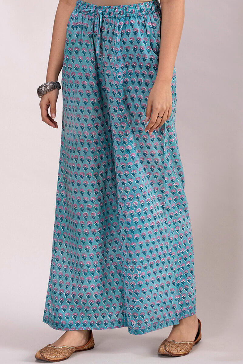 Roz Meher Faizah Block Printed Farsi