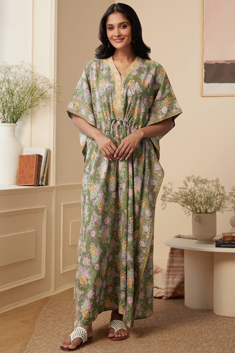 Rosheen Zaria Sanganeri Kaftan