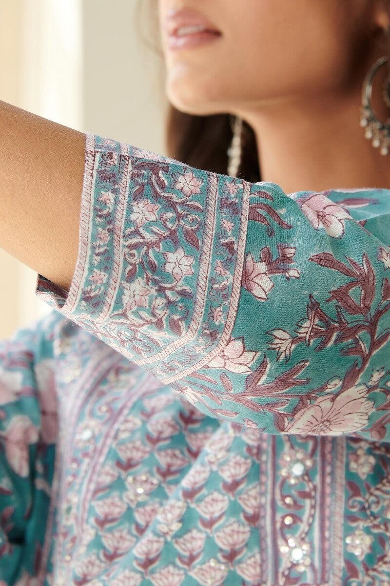 Gulshan Bagh Mahira Sanganeri Kurta