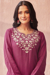 Naadirah Nikhat Faux Wool Kurta