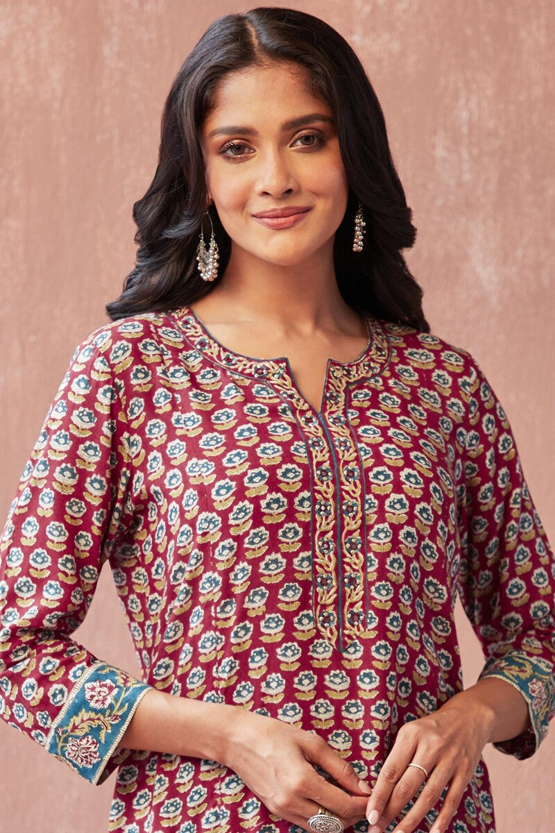 Gauhar Nafisa Sanganeri Kurta