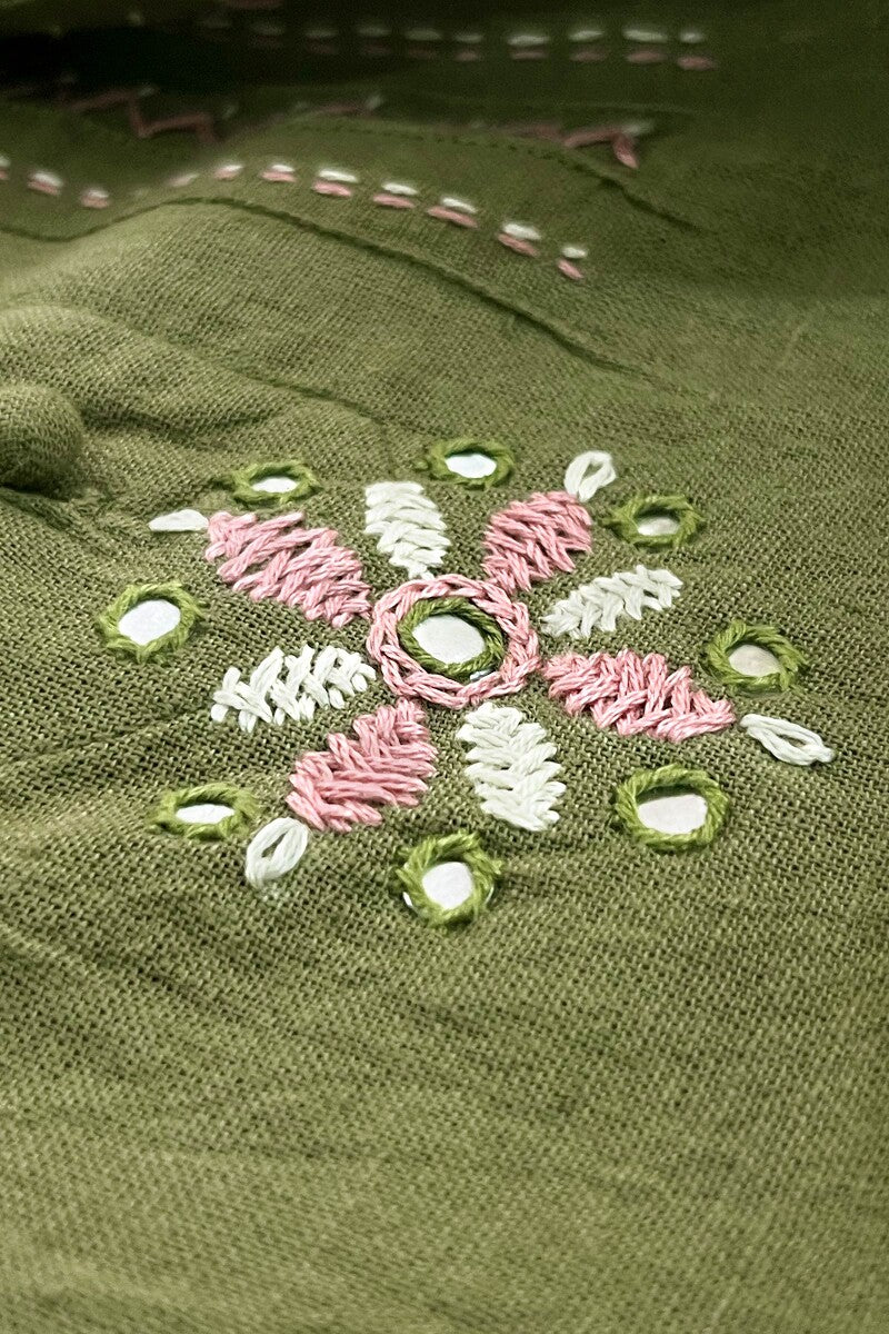 Kashida Maya Kurta