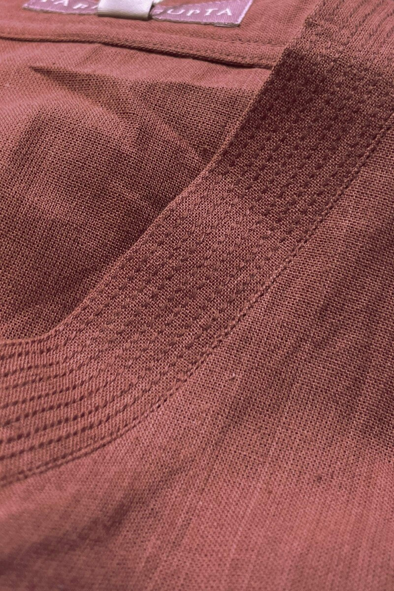 Roza Seher Red Kurta