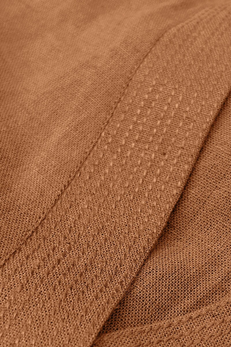 Roza Seher Rust Orange Kurta