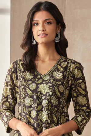 Sehra Kiara Bagru Kurta