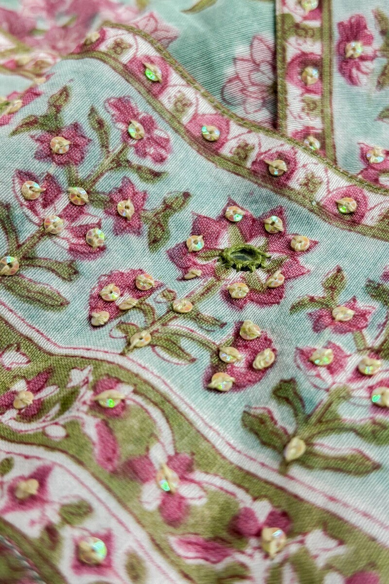 Mehrunissa Shazia Chanderi Kurta