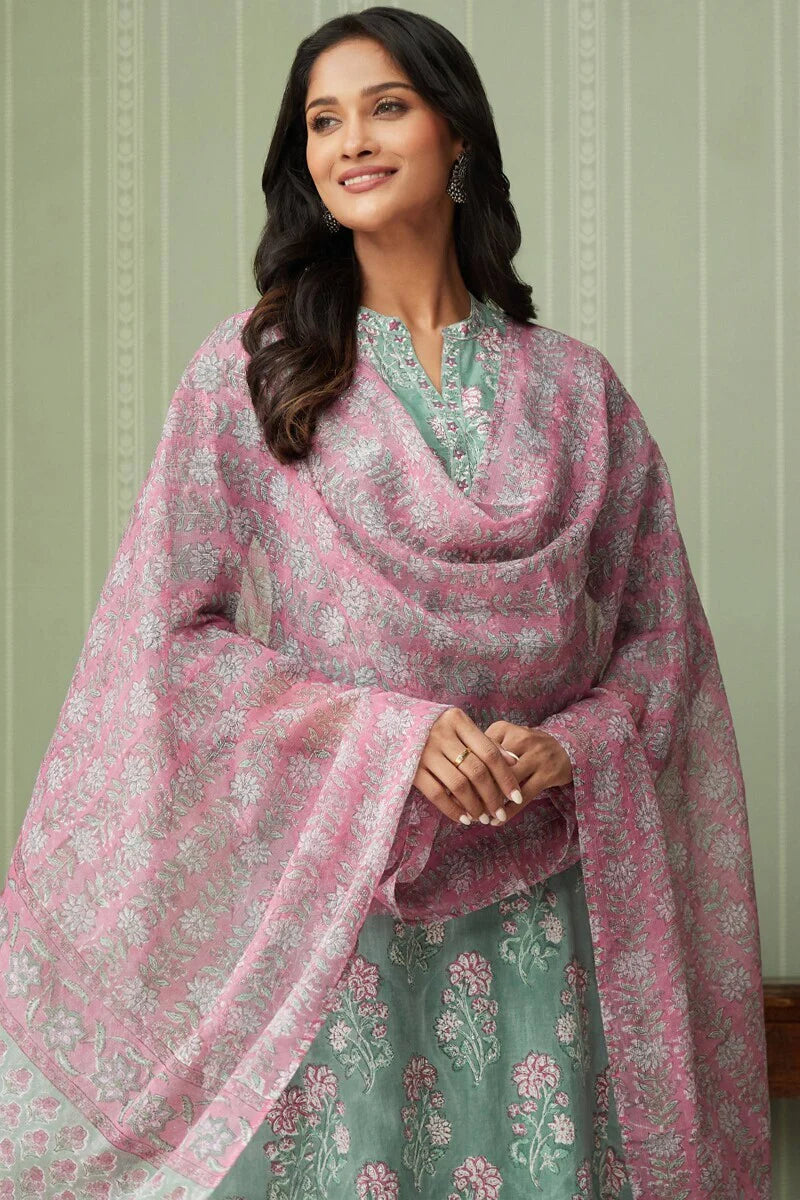 Gulshan Bagh Parisa Sanganeri Kurta