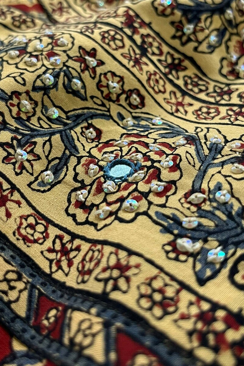 Sehra Sameera Bagru Kurta