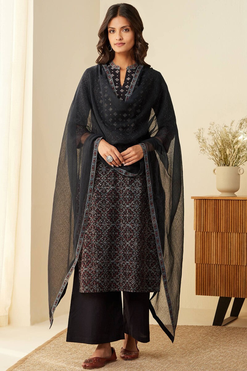 Sehra Rabia Ajrak Kurta