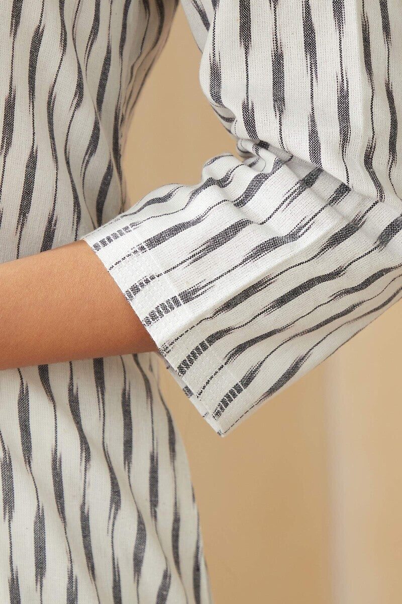 Naadirah Fiza White Kurta