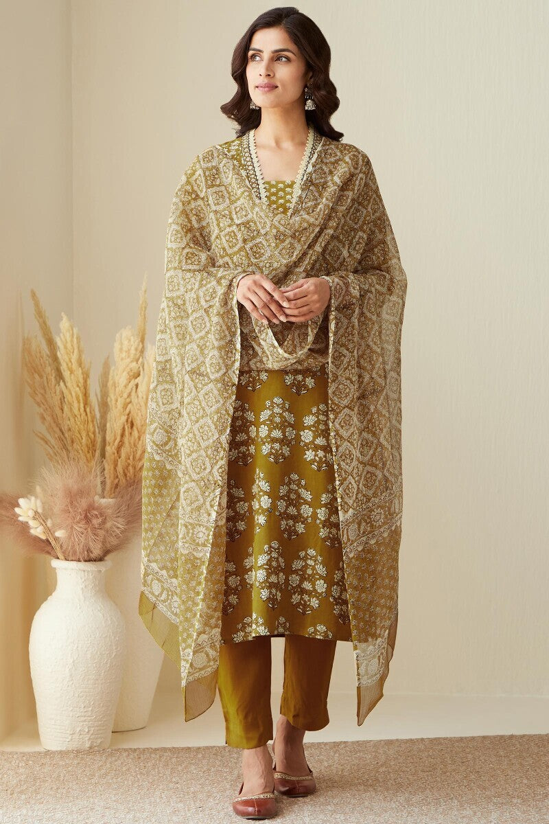 Sehra Shirin Kota Dupatta