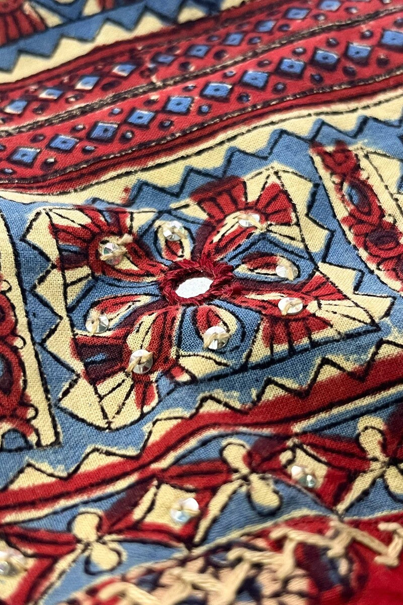 Sehra Aleena Bagru Kurta