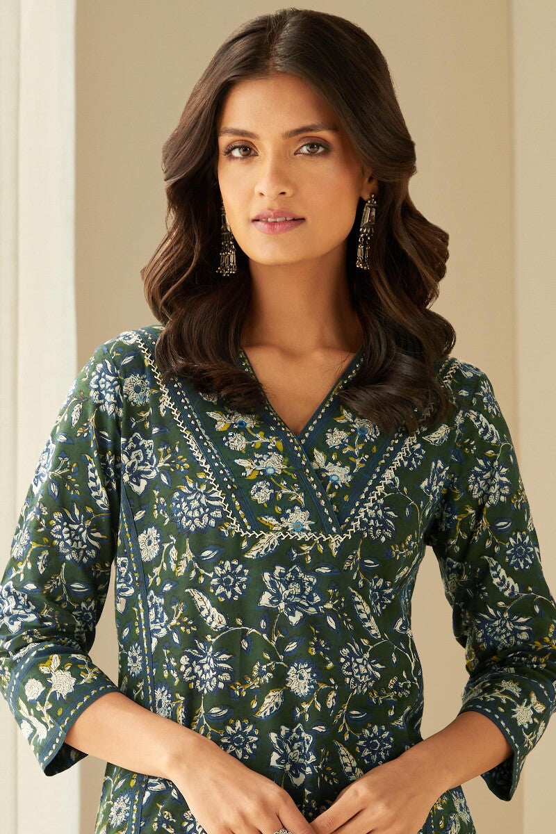 Sehra Alaya Bagru Kurta