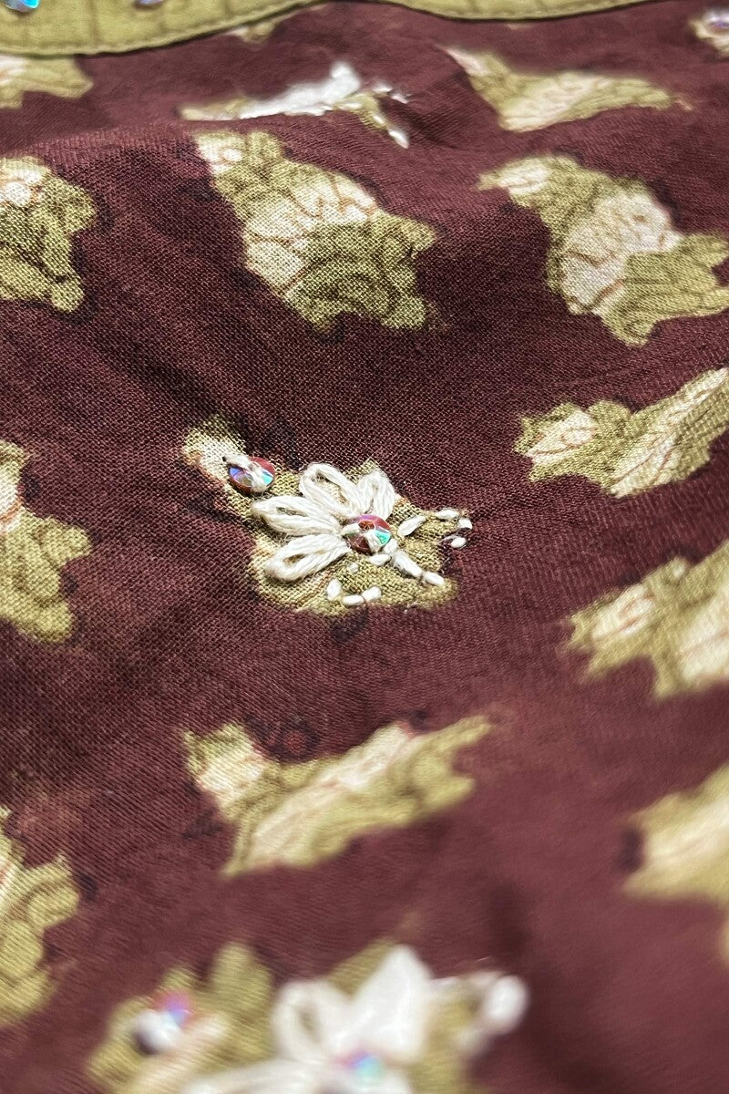 Sehra Zainab Bagru Kurta