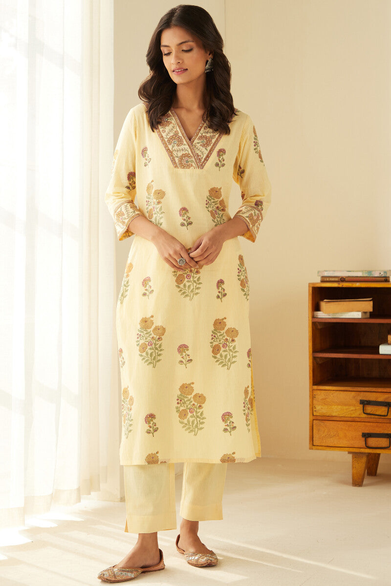 Gulshan Bagh Sanganeri Zeenat Kurta