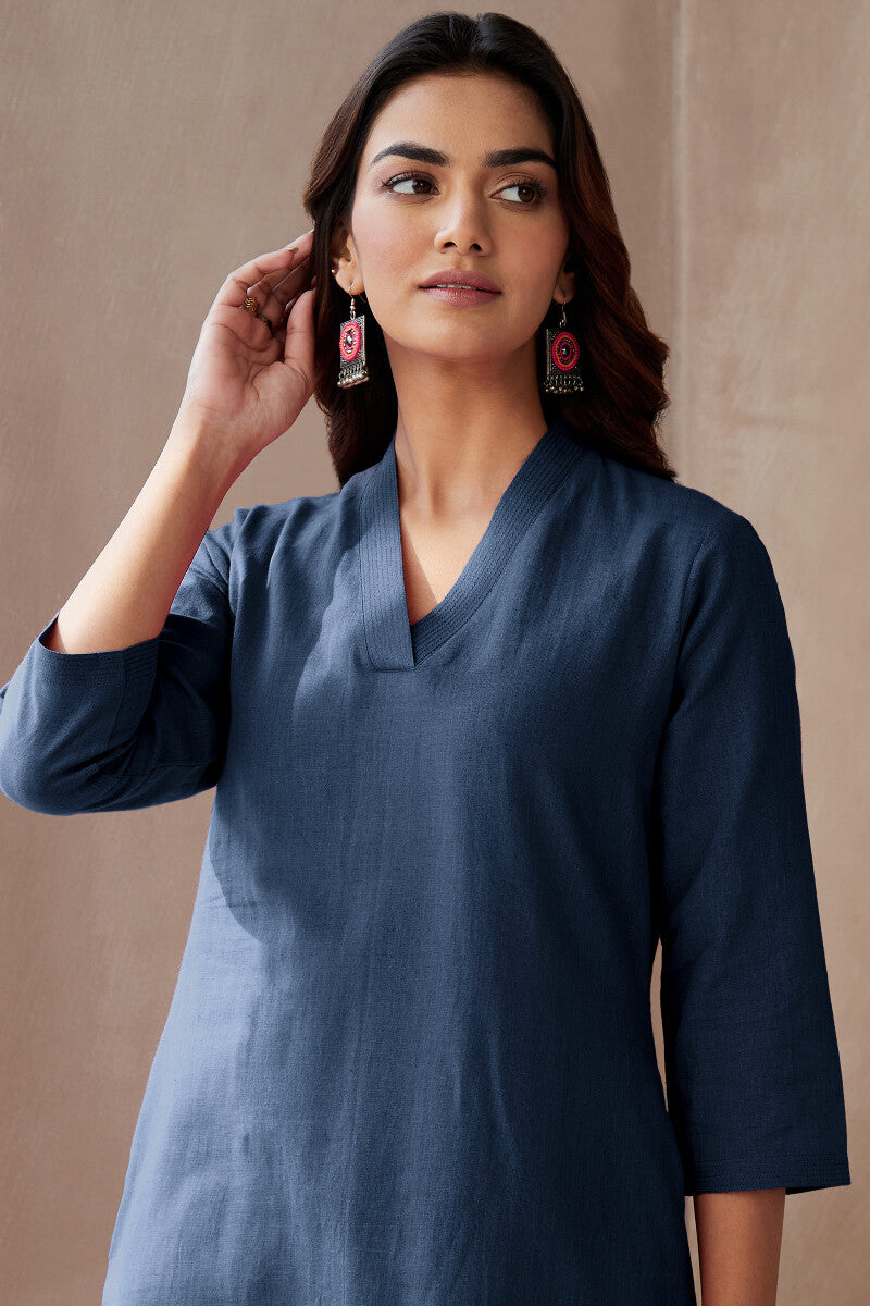 Roza Seher Twilight Blue Kurta