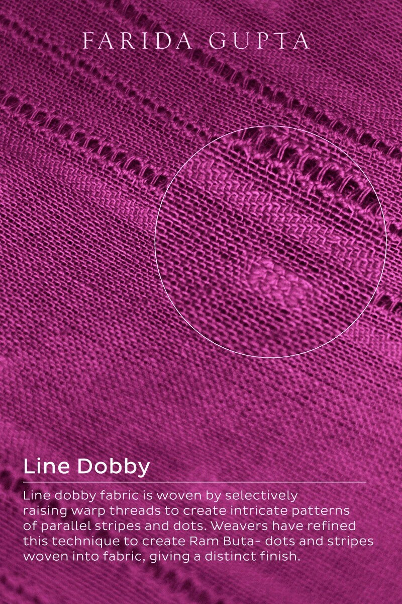 Roza Sehr Magenta Kurta