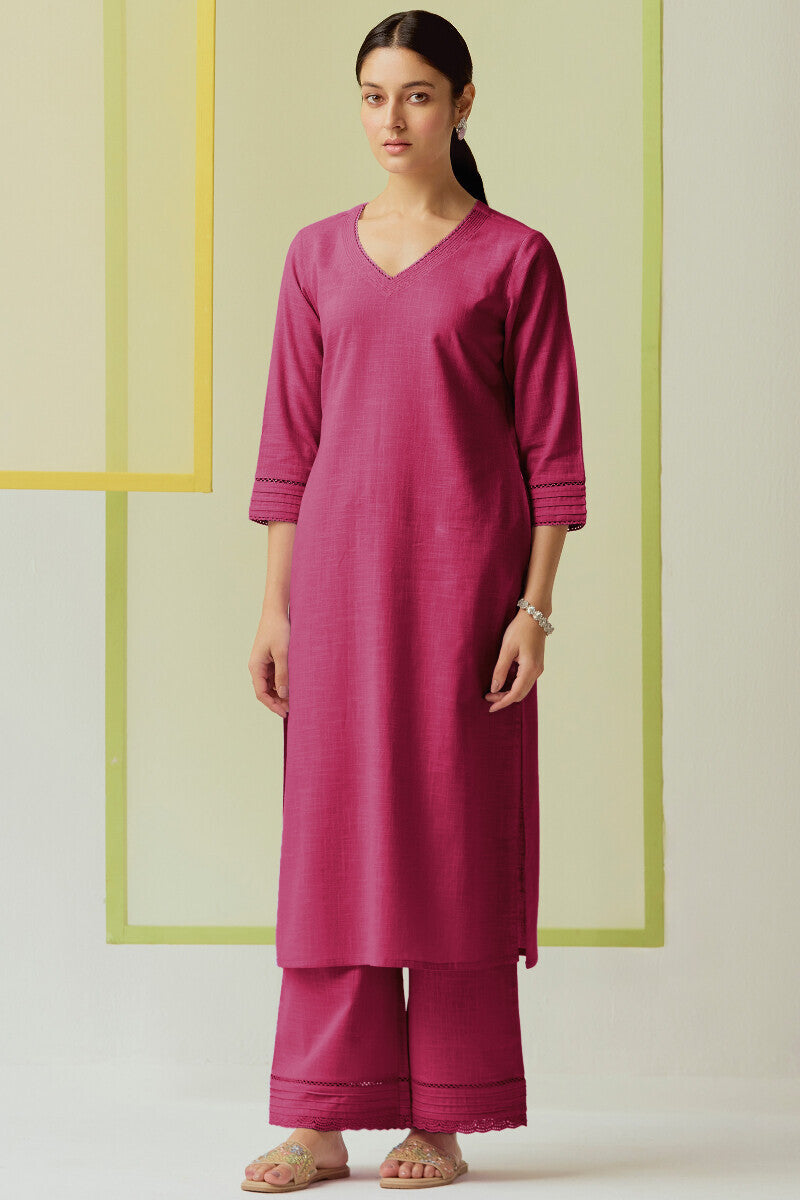 Roza Zara Rose Pink Kurta