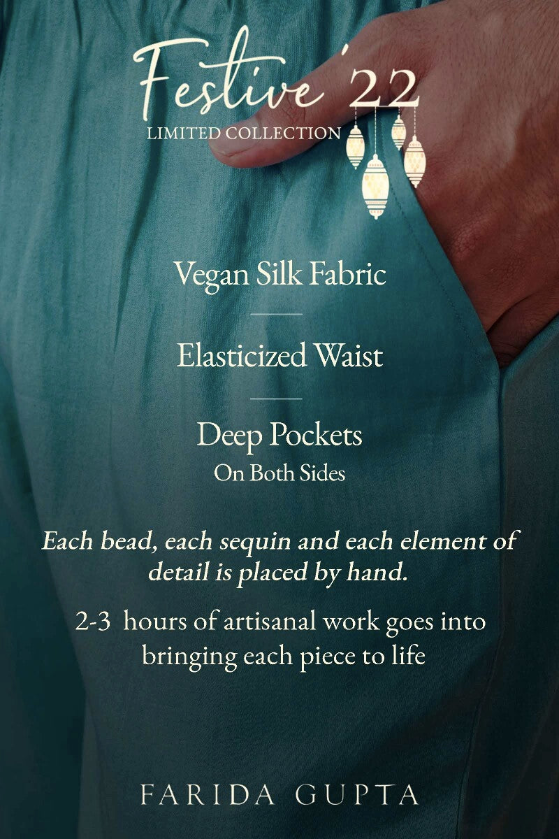 Shirin Arsh Blue Pants