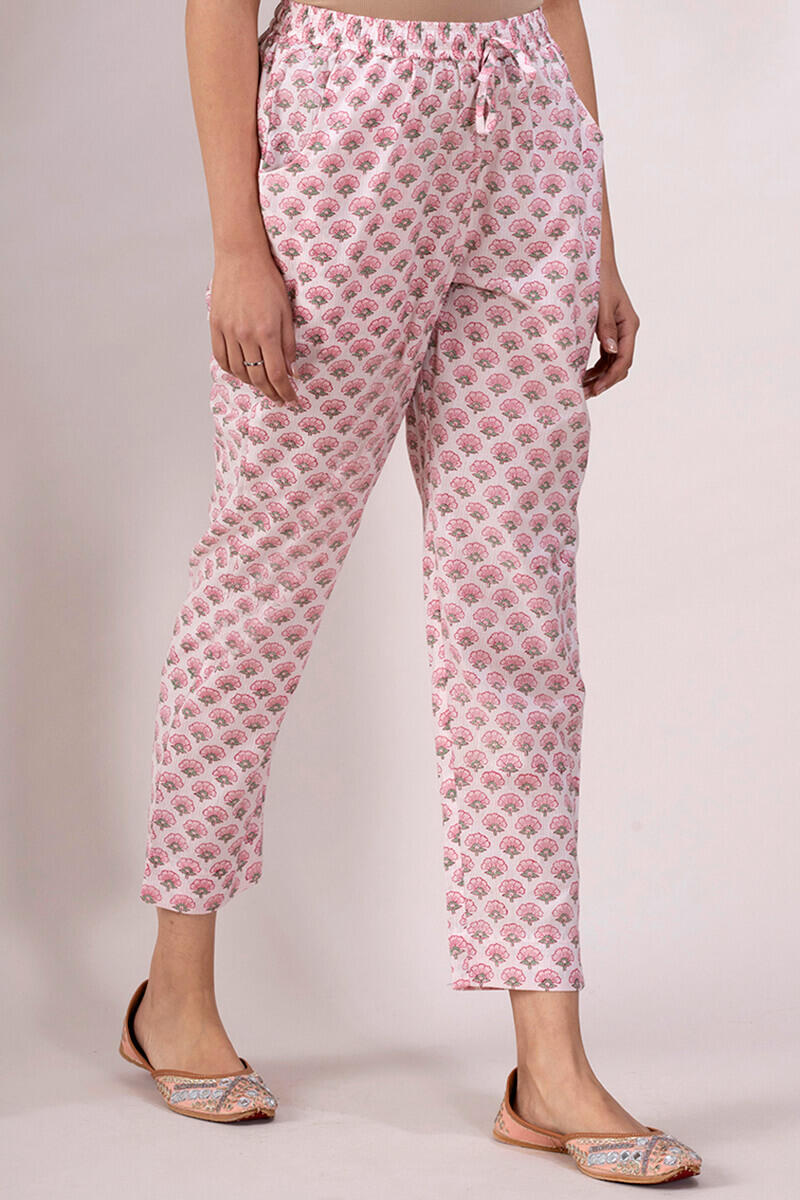 Roz Meher Ruhani Block Printed Narrow Pants