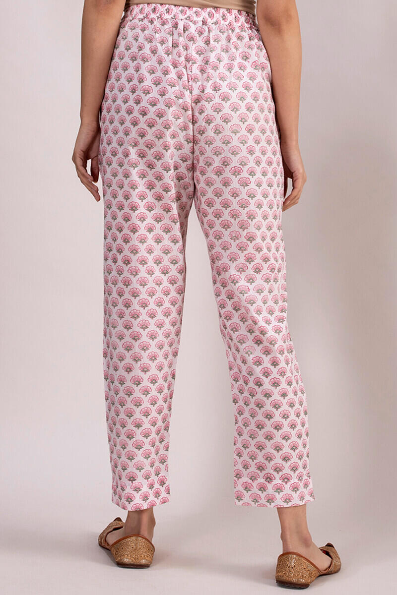Roz Meher Ruhani Block Printed Narrow Pants