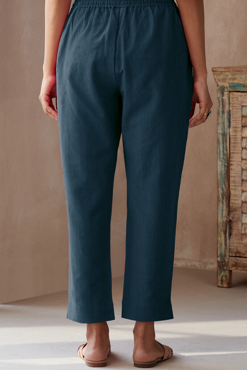 Roza Seher Twilight Blue Narrow Pants