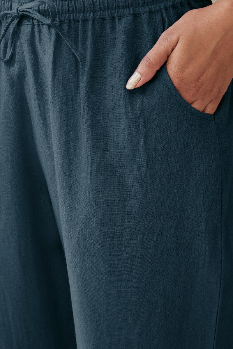 Roza Seher Twilight Blue Narrow Pants