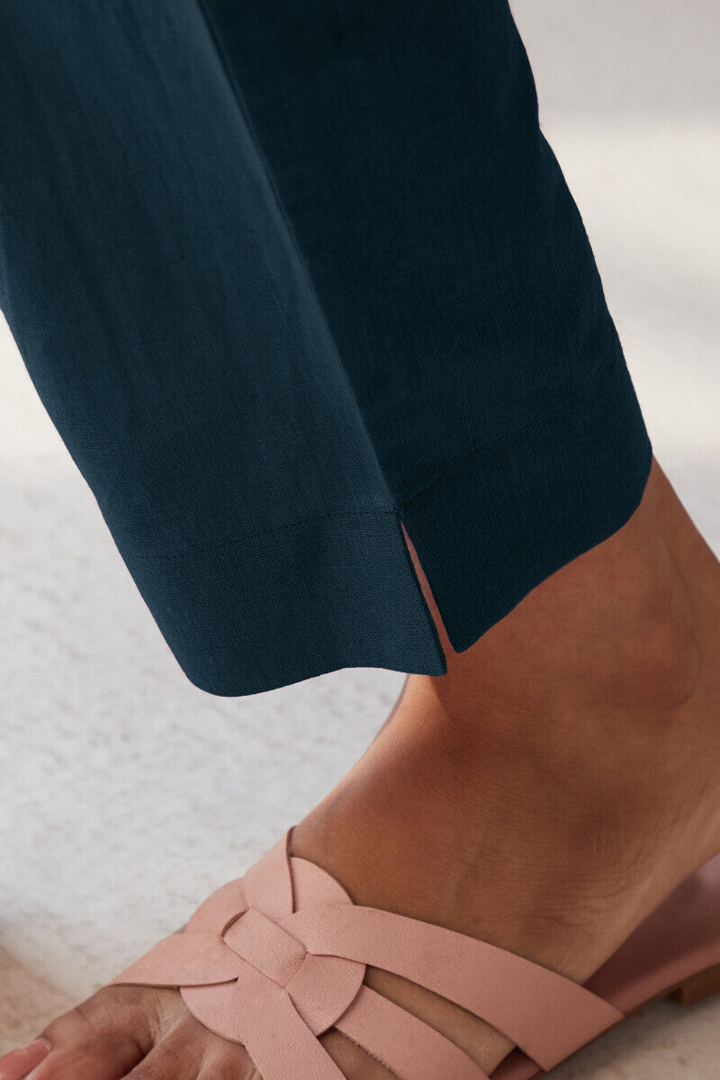 Roza Seher Twilight Blue Narrow Pants