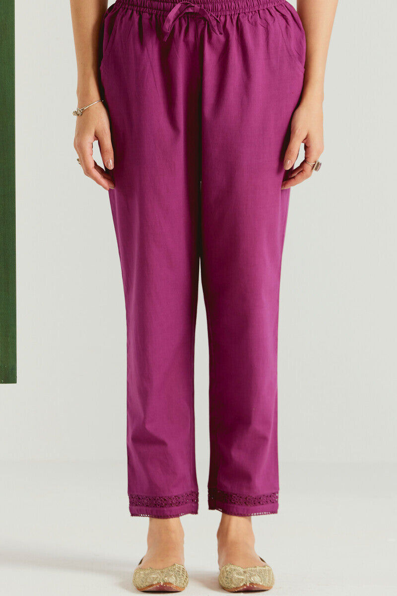 Roza Sehr Magenta Narrow Pants