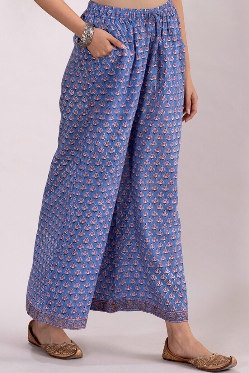 Roz Meher Aasma Block Printed Palazzo