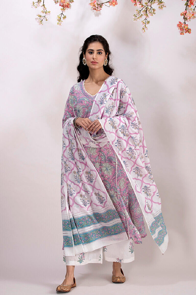 Roz Meher Nura Block Printed Palazzo