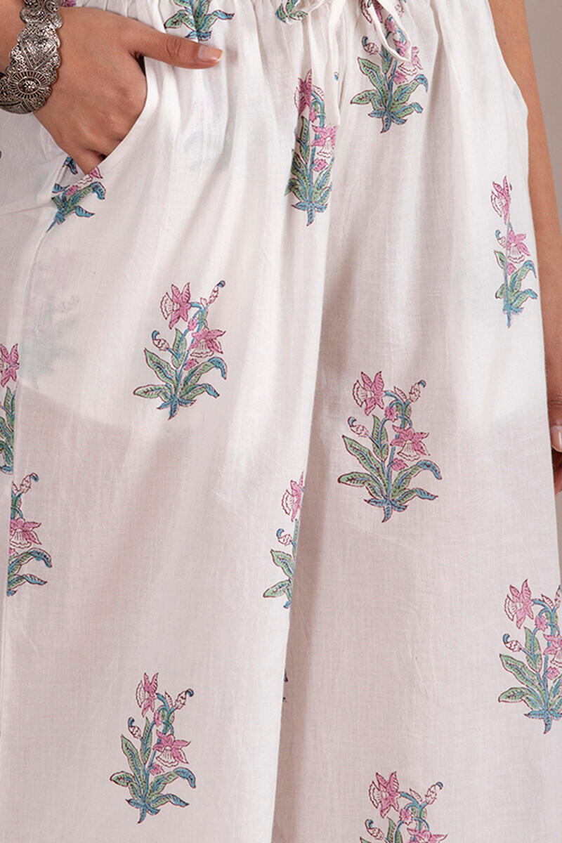 Roz Meher Nura Block Printed Palazzo