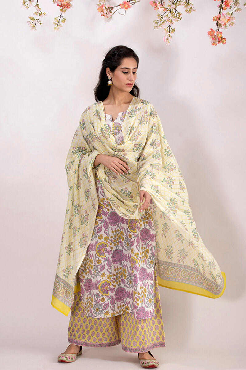 Roz Meher Farzin Block Printed Palazzo