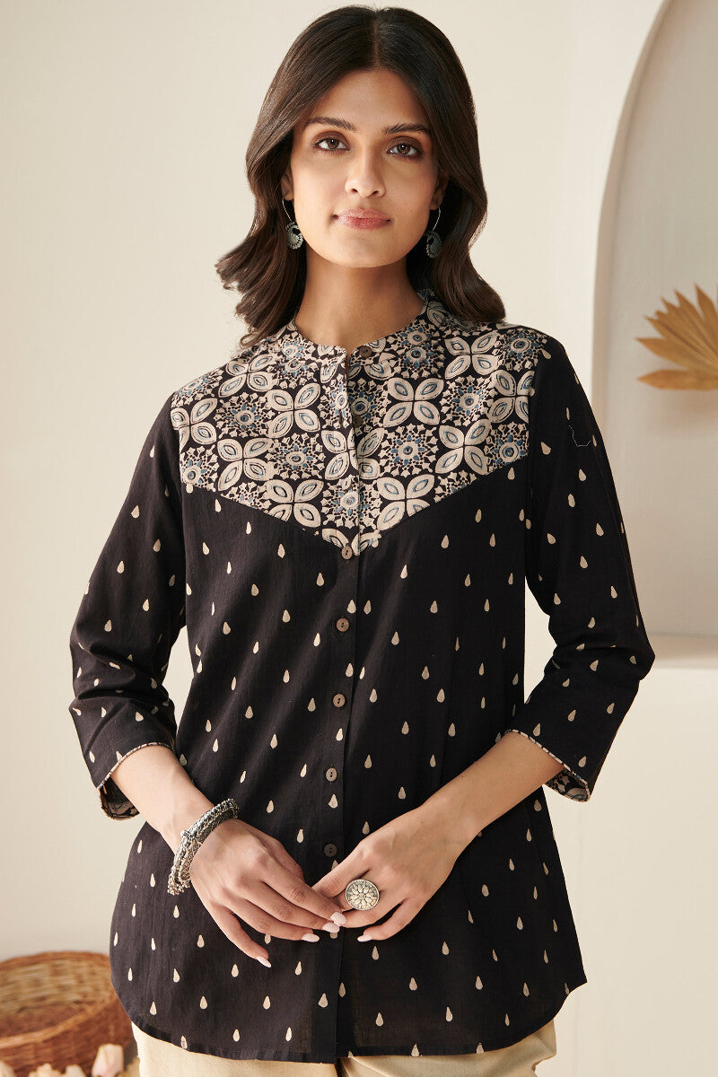 Sehra Farzana Ajrak Top