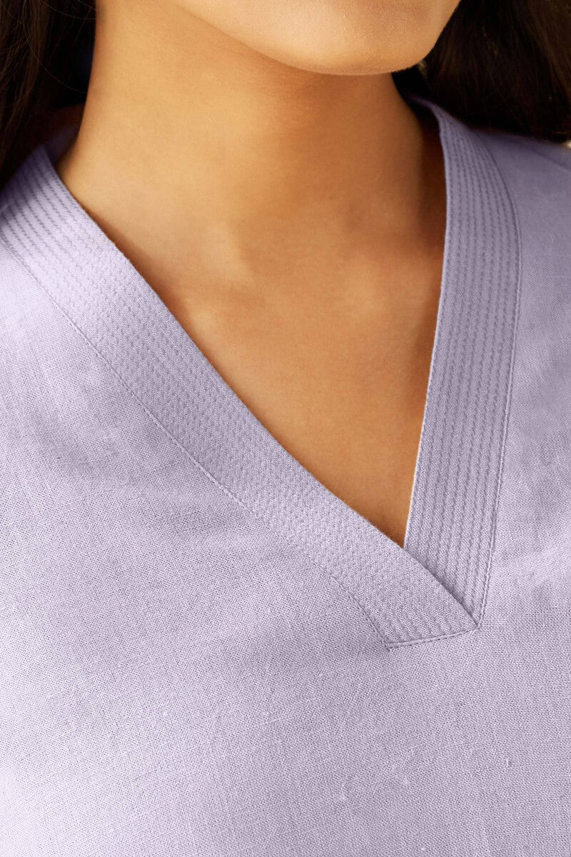 Roza Seher Lavender Top
