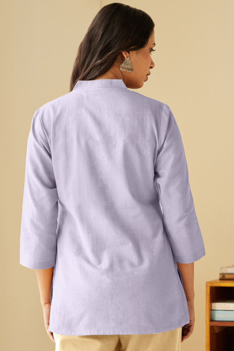 Roza Seher Lavender Top