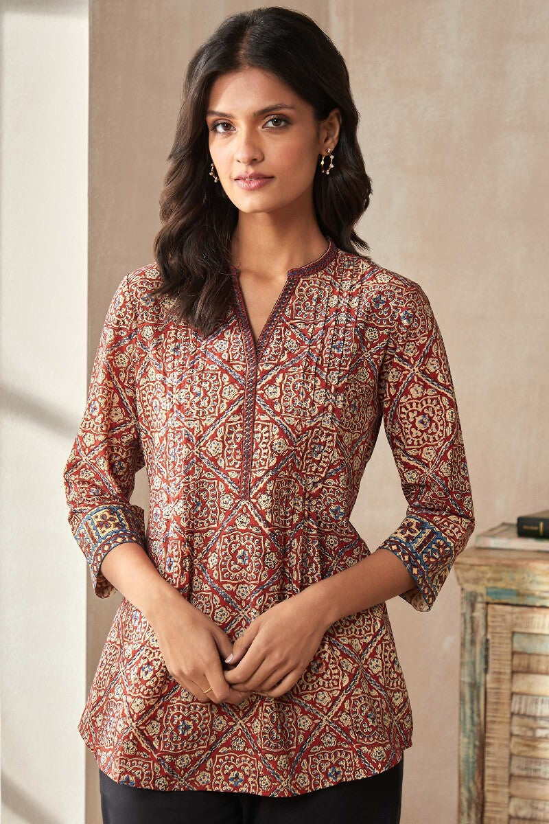 Sehra Suhana Bagru Top