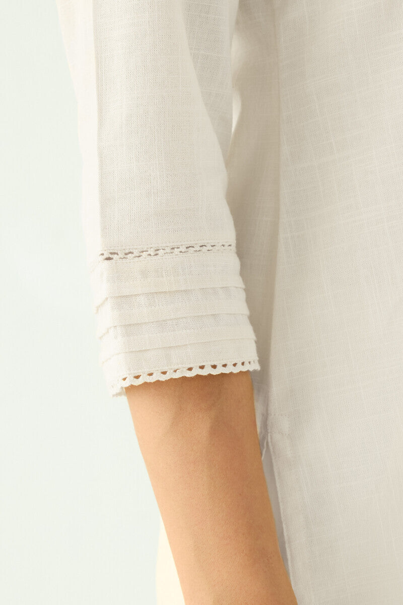 Roza Seerat White Top